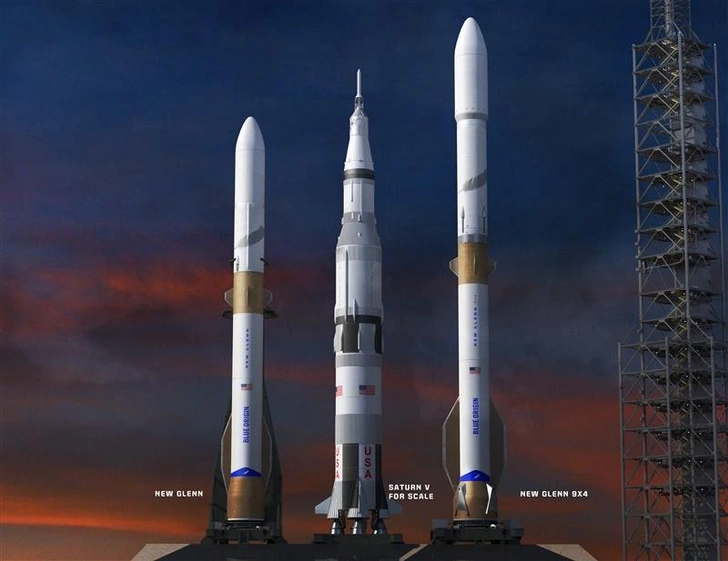 Больше, выше, мощнее: компания Blue Origin анонсировала по-настоящему сверхтяжелую версию ракеты-носителя New Glenn