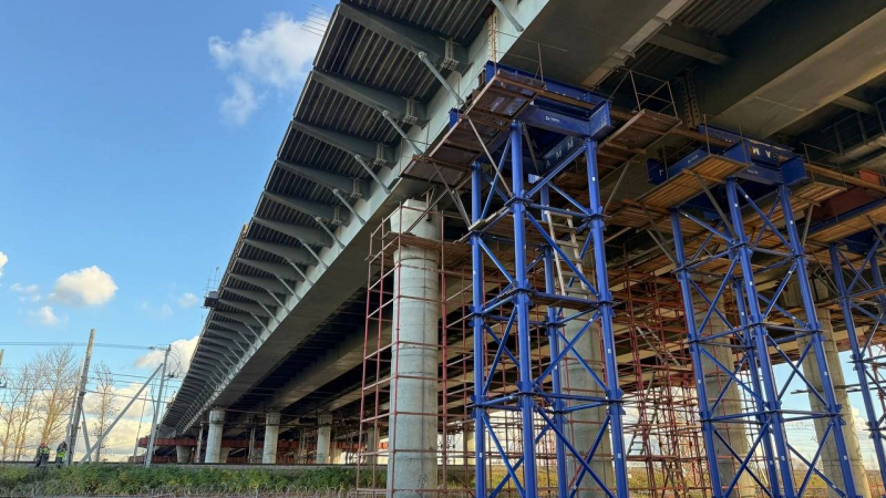 В Смольном оценили готовность новой трассы Петербурга (фото)