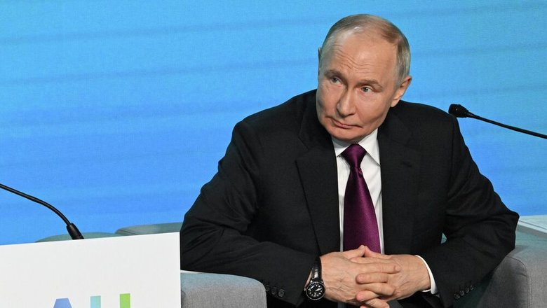 Путин и Мирзиеев пообщались &laquo;на ногах&raquo; перед началом форума