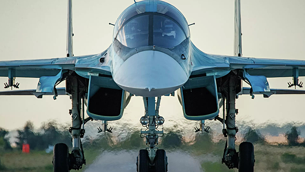 Су-34 нанес удар по военным ВСУ в зоне СВО