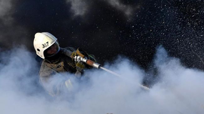 В&nbsp;Краснодарском края потушен пожар в&nbsp;порту
