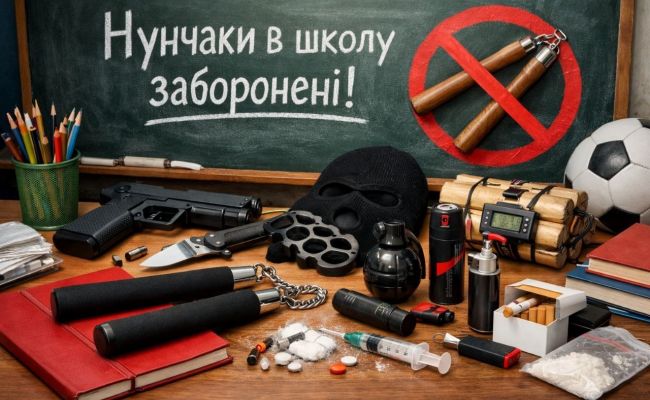 В&nbsp;Украинские школы запретили приносить даже игрушечное оружие